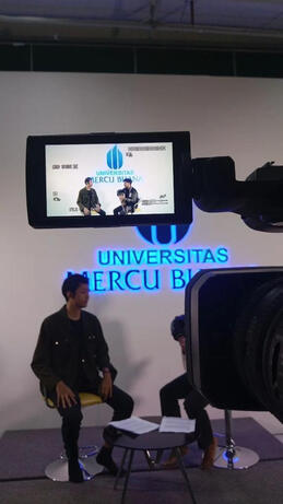 Campus project as camera person using Camcorder