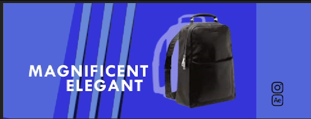 commercial bag using After Effect