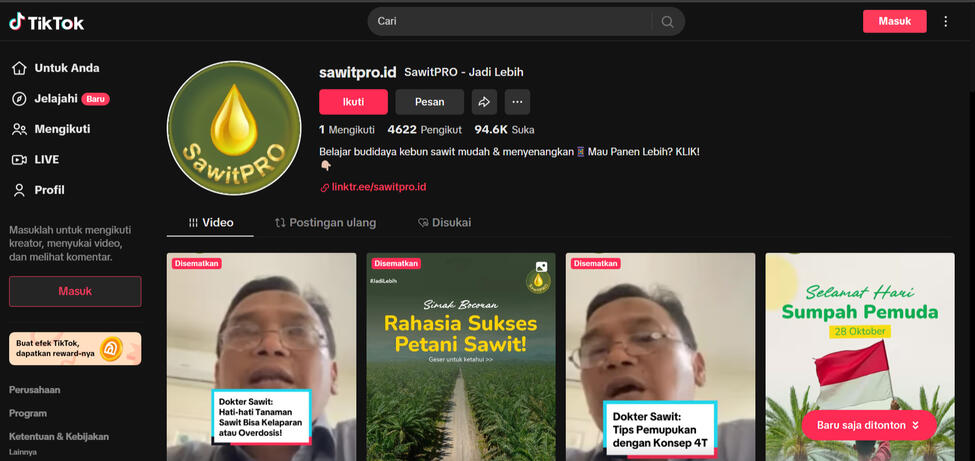 Video Konten SawitPRO.ID