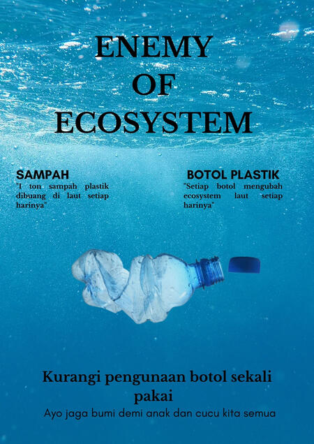 Competiton poster Ikut Lomba- ENEMY OF ECOSYSTEM